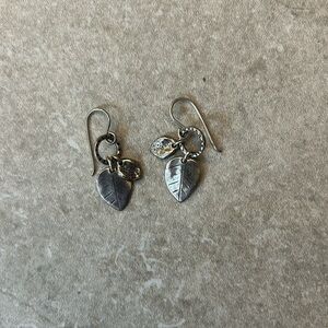 Silpada Leaf earrings